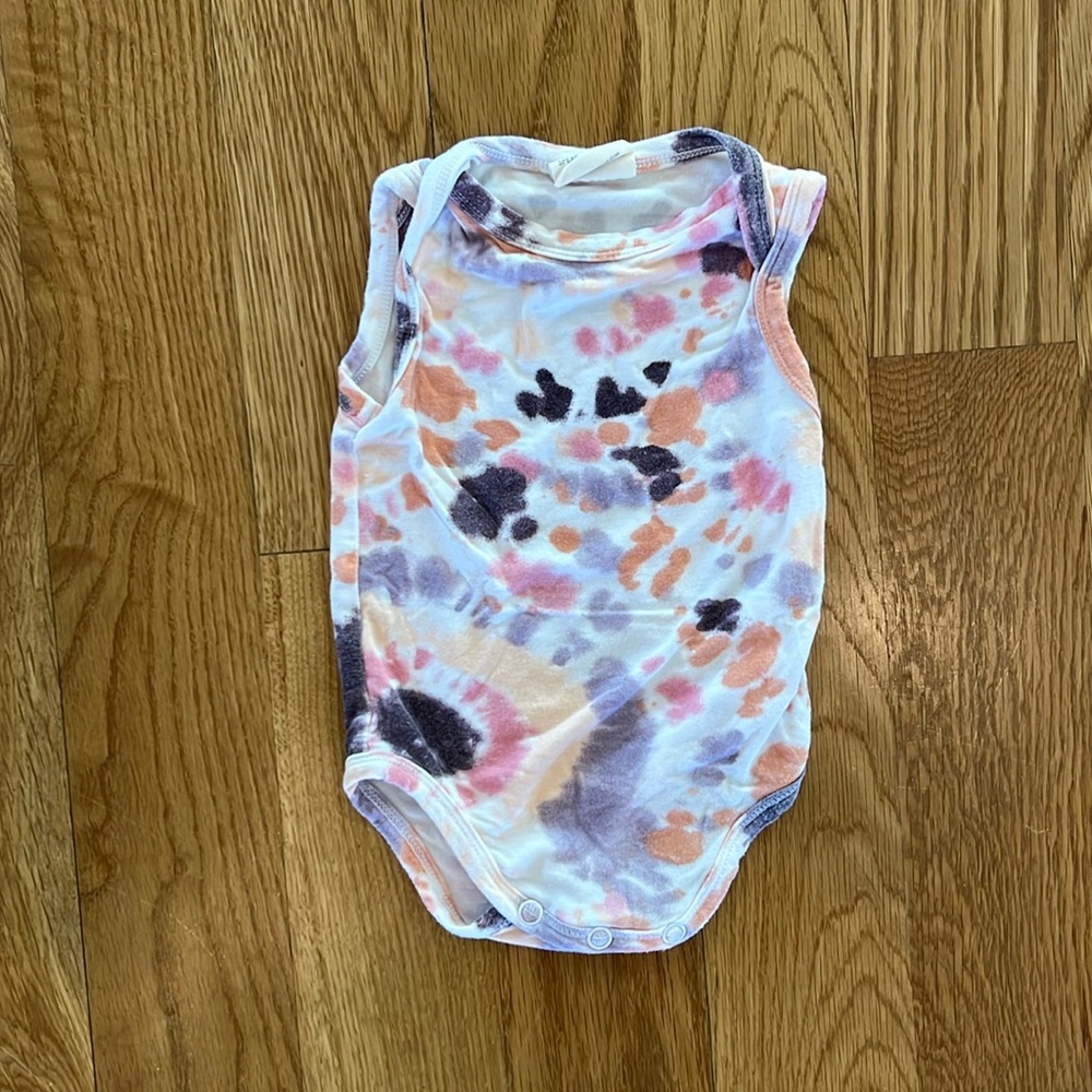 Angel Dear x SpearmintLOVE Baby Girl Tie Dye One Piece